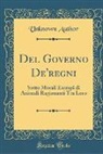 Unknown Author - Del Governo De'regni