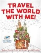 Puzzle Therapist - Travel The World with Me! | Sudoku Original Travel Size Edition with 240 Puzzles