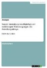 Anonym - Soziale Interaktion von Mädchen der steilshooper Mädchengruppe. Ein Forschungsdesign.