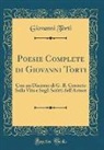 Giovanni Torti - Poesie Complete di Giovanni Torti