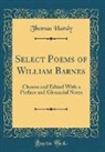 Thomas Hardy - Select Poems of William Barnes