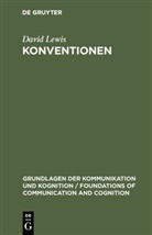 David Lewis - Konventionen