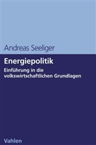 Andreas Seeliger, Andreas (Prof. Dr.) Seeliger - Energiepolitik