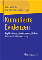 Patric Rössler, Patrick Rössler, Rossmann, Rossmann, Constanze Roßmann - Kumulierte Evidenzen