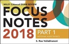 S. Rao Vallabhaneni, Wiley - Wiley Ciaexcel Exam Review 2018 Focus Notes, Part 1