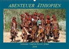 Roland Brack - Abenteuer Äthiopien (Wandkalender 2018 DIN A2 quer)