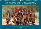 Roland Brack - Abenteuer Äthiopien (Wandkalender 2018 DIN A3 quer)
