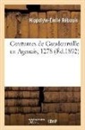 Hippolyte-Émile Rébouis, Rebouis-h-e - Coutumes de goudourville en