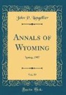 John P. Langellier - Annals of Wyoming, Vol. 59