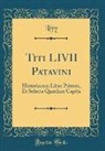 Livy Livy - Titi LIVII Patavini