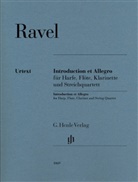 Maurice Ravel, Peter Jost - Maurice Ravel - Introduction et Allegro für Harfe, Flöte, Klarinette und Streichquartett