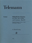 Georg Philipp Telemann, Wolfgang Kostujak - Georg Philipp Telemann - Methodische Sonaten für Flöte oder Violine und Continuo, Band II. Bd.2