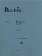 Béla Bartók, Vera Lampert, László Somfai, László Vikárius - Béla Bartók - Für Kinder, Band I. Bd.1