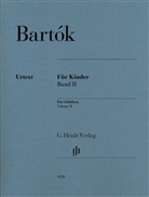 Béla Bartók, Vera Lampert, László Somfai, László Vikárius - Béla Bartók - Für Kinder, Band II. Bd.2
