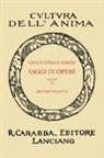 Giulio Cesare Vanini, A. Nosotti - Saggi di opere (rist. anast. 1938)