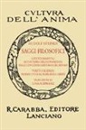 Rudolf Steiner - Saggi filosofici (rist. anast. 1932)