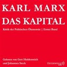 Karl Marx, Gert Heidenreich, Johannes Steck - Das Kapital. Bd.1, 6 Audio-CD (Hörbuch)
