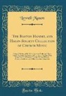 Lowell Mason - The Boston Handel and Haydn Society Collection of Church Music