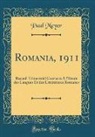 Paul Meyer - Romania, 1911