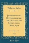 Unknown Author - Jahreshefte des Österreichischen Archäologischen Institutes in Wien, 1901, Vol. 4 (Classic Reprint)