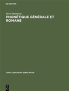 Bertil Malmberg - Phonétique générale et romane