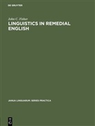 John C Fisher, John C. Fisher - Linguistics in remedial English