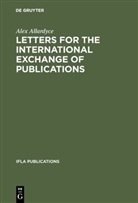 Alex Allardyce - Letters for the international exchange of publications