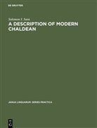Solomon I Sara, Solomon I. Sara - A Description of Modern Chaldean