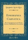 Benjamin Lewis Rice - Epigraphia Carnatica, Vol. 5