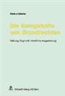 Markus Schefer - Die Kerngehalte von Grundrechten