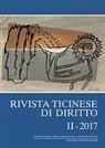 Marco Borghi - Rivista ticinese di diritto II-2017