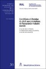 Guy Longchamp - Conditions et étendue du droit aux prestations de l'assurance-maladie sociale