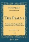 Patrick Boylan - The Psalms, Vol. 1