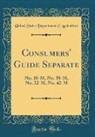 United States Department Of Agriculture - Consumers' Guide Separate