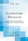 Georg Hamel - Elementare Mechanik