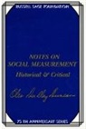 Otis Dudley Duncan - Notes on Social Measurement: Historical and Critical