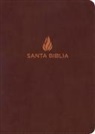 B&amp;H Espanol Editorial, B&amp;h Español Editorial - Rvr 1960 Biblia Letra Grande Tamaño Manual Marrón, Piel Fabricada Con índice