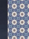 B&amp;H Espanol Editorial, B&amp;h Español Editorial - Rvr 1960 Biblia de Apuntes Edición Letra Grande, Piel Fabricada Y Mosaico Crema Y Azul