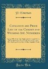 P. Emerson - Catalogue and Price List of the Camden and Wyoming Ave. Nurseries