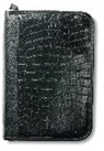 Not Available (NA), Zondervan - Alligator Leather-Look Book & Bible Organizer Black Extra Large