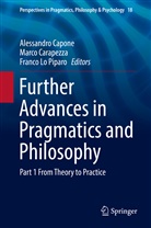 Alessandro Capone, Marc Carapezza, Marco Carapezza, Franco Lo Piparo - Further Advances in Pragmatics and Philosophy