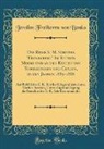Jerolim Freiherrn von Benko - Die Reise S. M. Schiffes "Frundsberg" Im Rothen Meere und an den Küsten von Vorderindien und Ceylon, in den Jahren 1885-1886