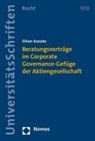 Oliver Kanzler - Beratungsverträge im Corporate Governance-Gefüge der Aktiengesellschaft