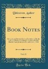 Unknown Author - Book Notes, Vol. 21