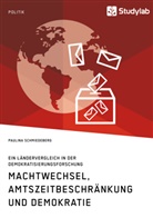 Paulina Schmiedeberg - Machtwechsel, Amtszeitbeschränkung und Demokratie. Ein Ländervergleich in der Demokratisierungsforschung