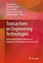 Sio-iong Ao, Oscar Castillo, Oscar Castillo et al, Alan Hoi-Shou Chan, Hideki Katagiri, Haeng Kon Kim... - Transactions on Engineering Technologies