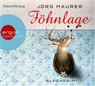 Jörg Maurer, Jörg Maurer - Föhnlage, 4 Audio-CDs (Hörbuch)
