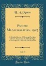 H. A. Mason - Pacific Municipalities, 1927, Vol. 41