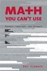 Ben Klemens, Klemens Ben - Math You Can''t Use