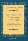 U. S. Committee on Agriculture - Farm Production Protection Act of 1978